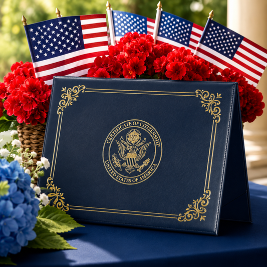 US Naturalization Certificate Cover