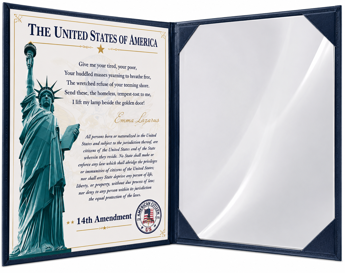 USA Citizenship Certificate Holder