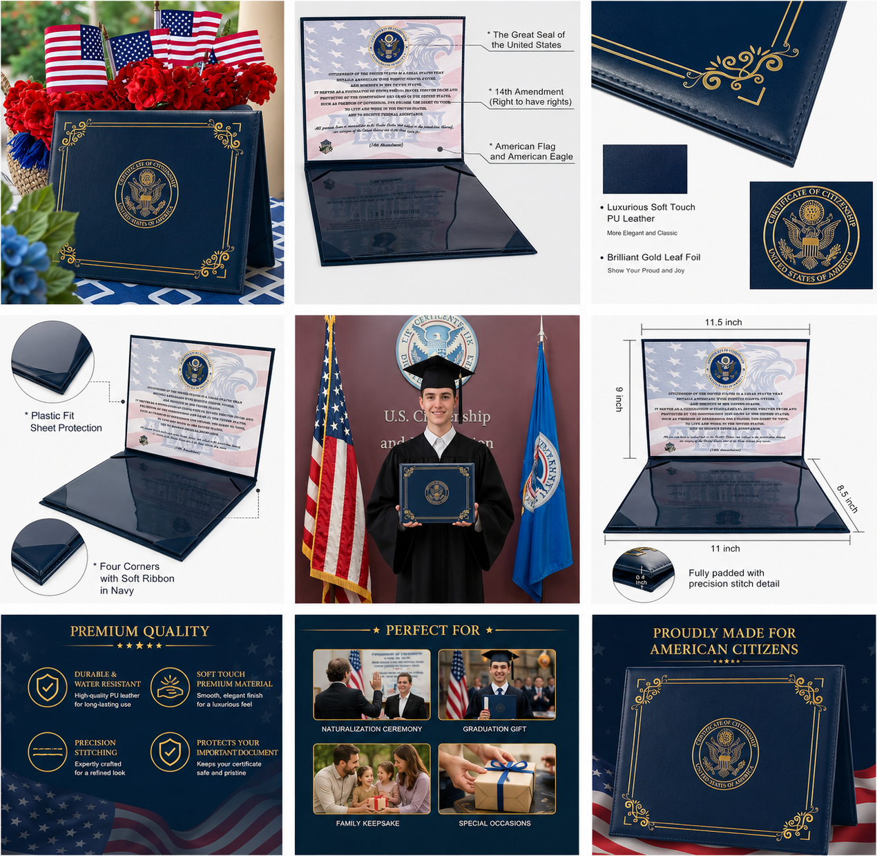 US Naturalization Certificate Cover